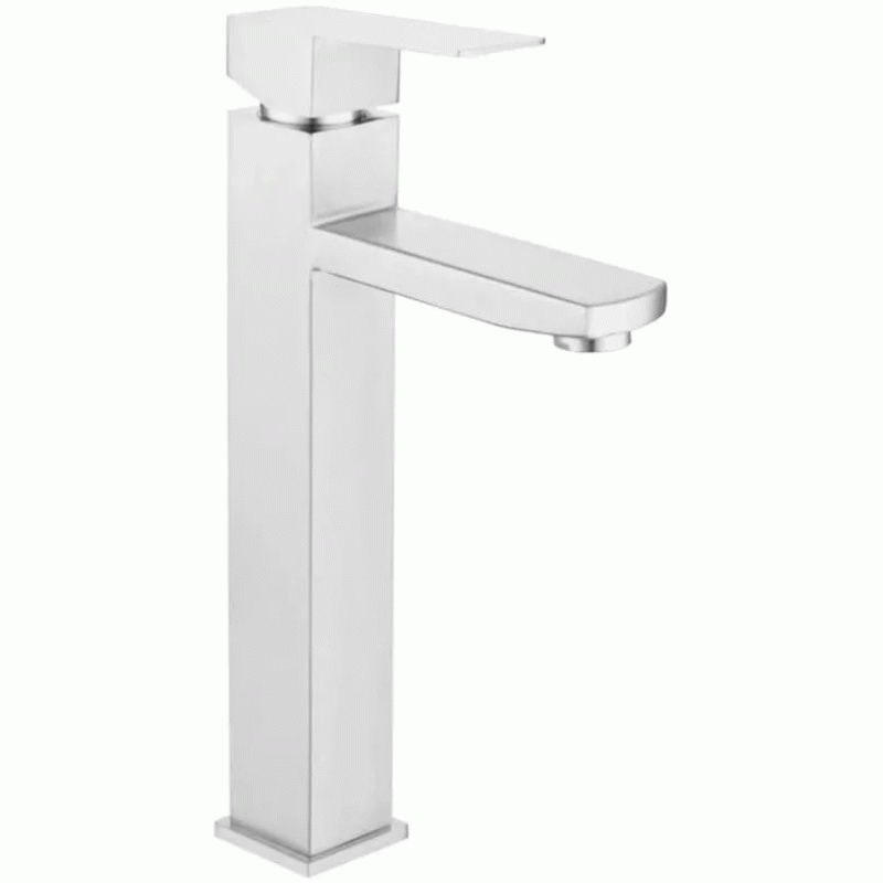 Высокий смеситель для умывальника WEZER PRO11-02