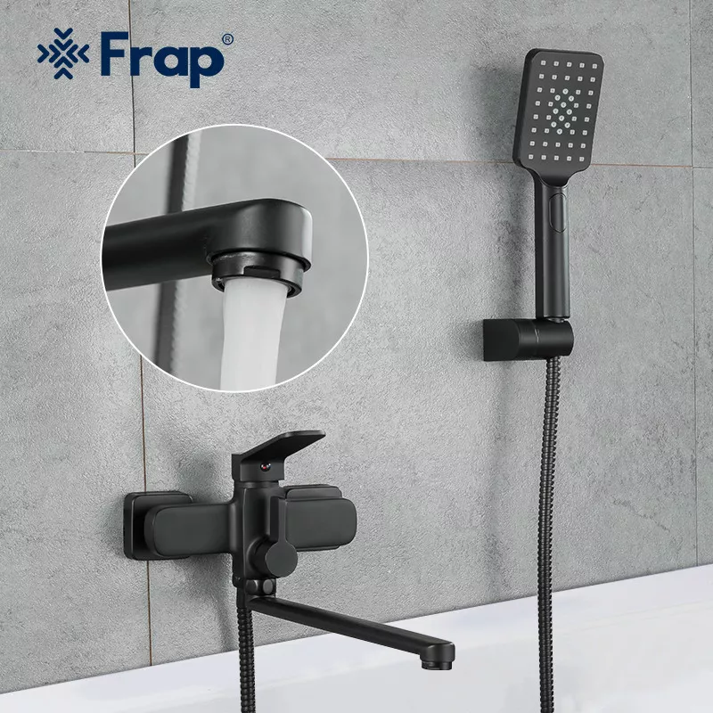 Смеситель для ванны Frap F2262 черный