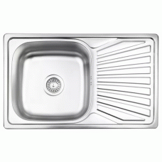 Кухонная мойка WEZER 7848(08) Desor 780x480x180 мм + сифон