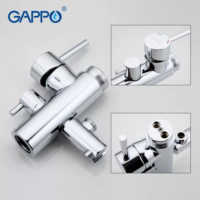 Смеситель для напольной ванны GAPPO G3098