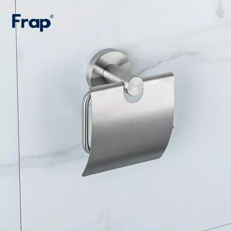 Бумагодержатель Frap F30103, нержавеющая сталь.
