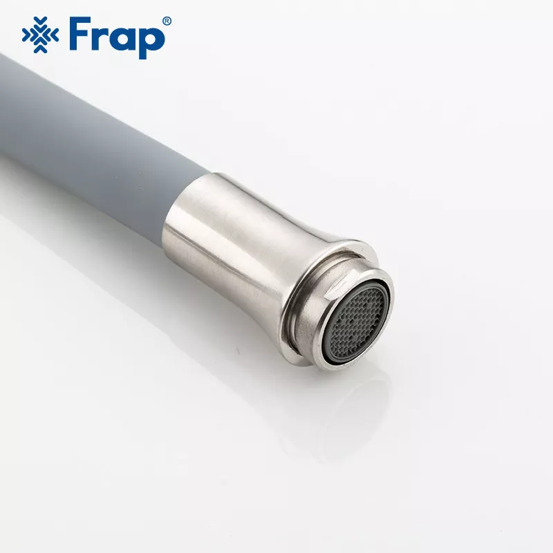 Смеситель для кухни Frap F4448 с гибким изливом, сатин