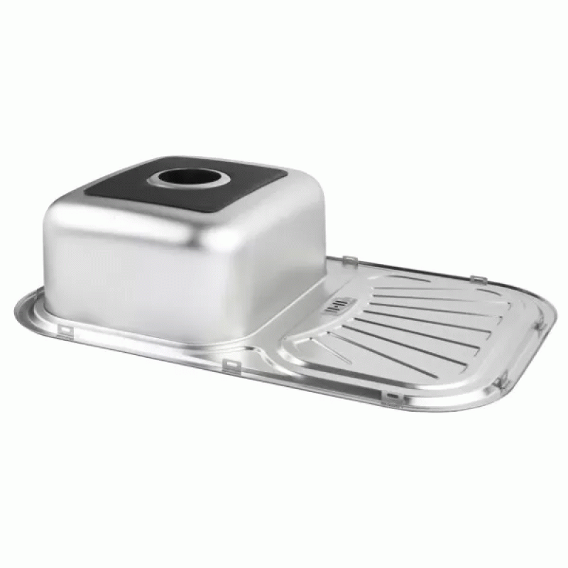 Кухонна мийка WEZER 7549(08) Decor 750x490x180 мм + сифон