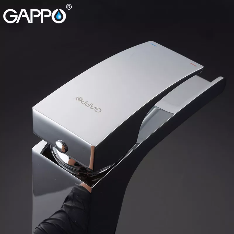 Смеситель для умывальника GAPPO G1007-21, хром