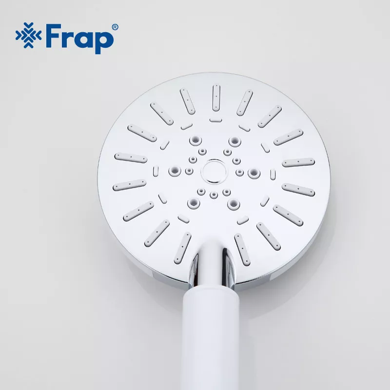 Душевая воронка Frap F008, 3-режим, белый/хром