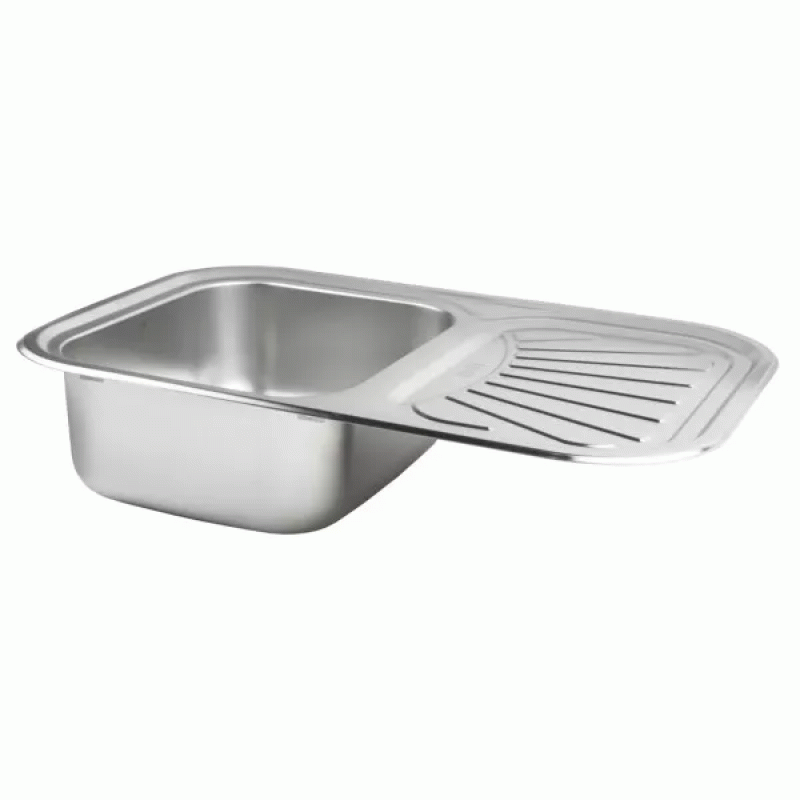 Кухонна мийка WEZER 7549(08) Decor 750x490x180 мм + сифон