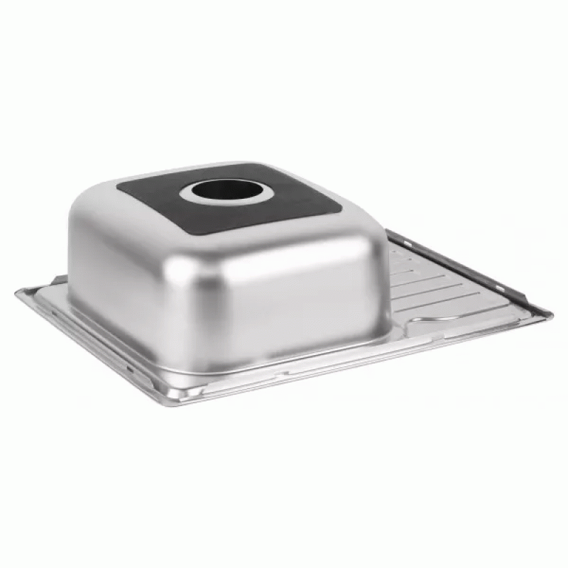 Кухонна мийка WEZER 5848(08) Deсor 580x480x180 мм + сифон