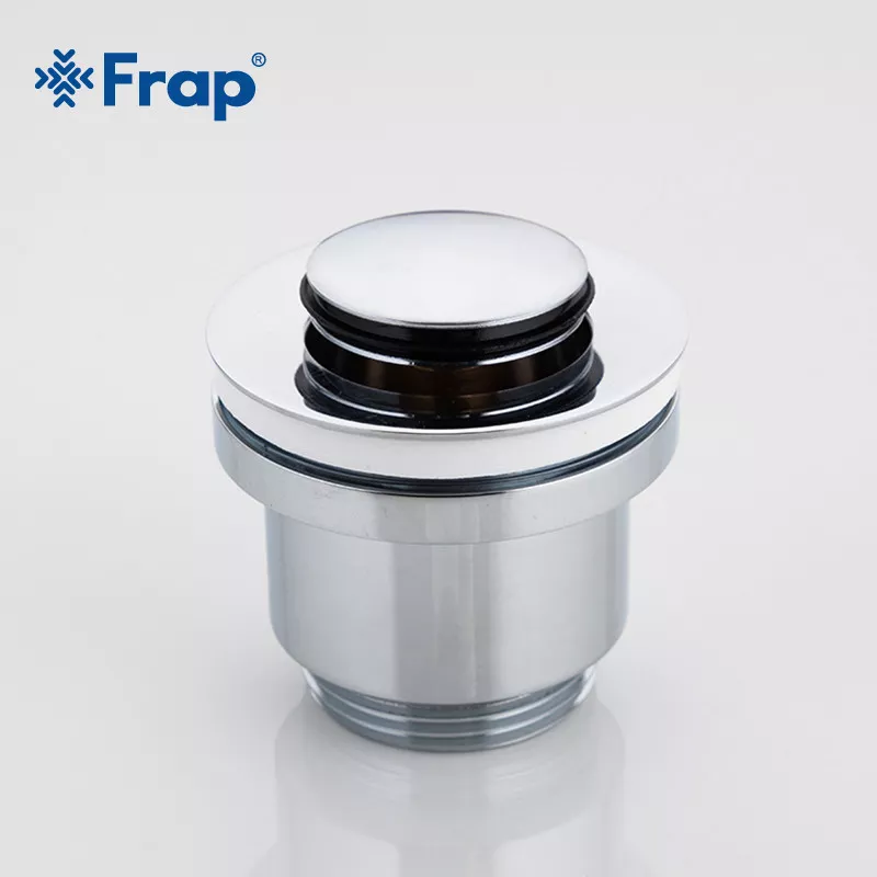 Донний клапан Frap F61, автомат, 1 1/4", хром