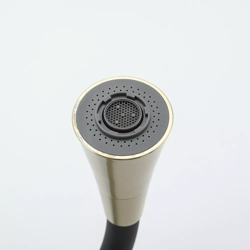 Смеситель для кухни Frap F4044-3 с гибким изливом, аэратор 2 режима
