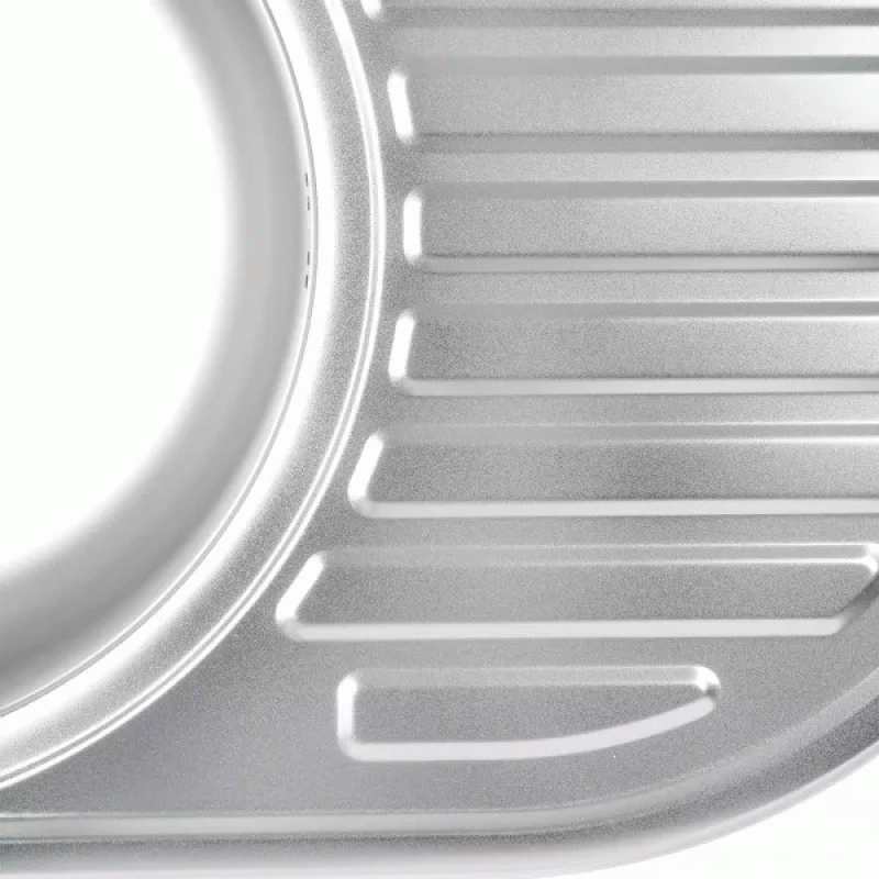 Кухонна мийка WEZER 7750(08) Satin 770x500x180 мм + сифон