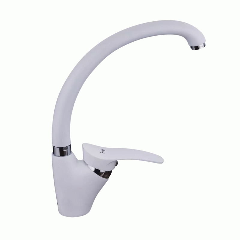 Смеситель для кухни Frap F4101-12, белый