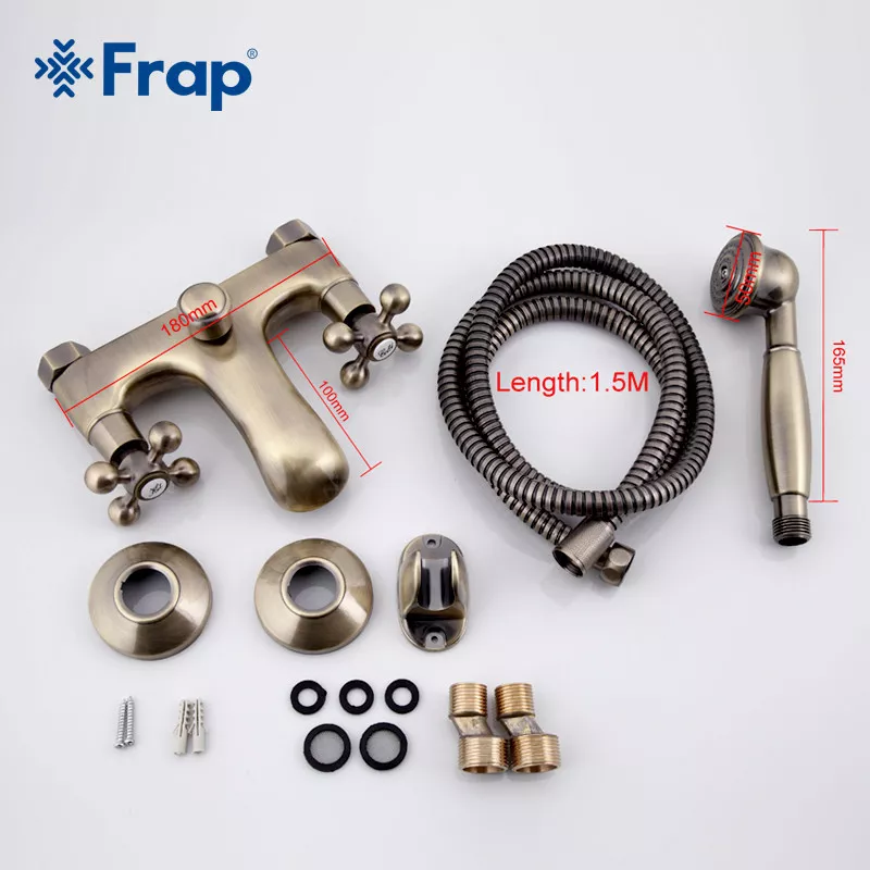 Смеситель для ванны Frap F3019-4, бронза