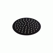 Душевая лейка WEZER WKY-20-BLACK круглая 200 мм