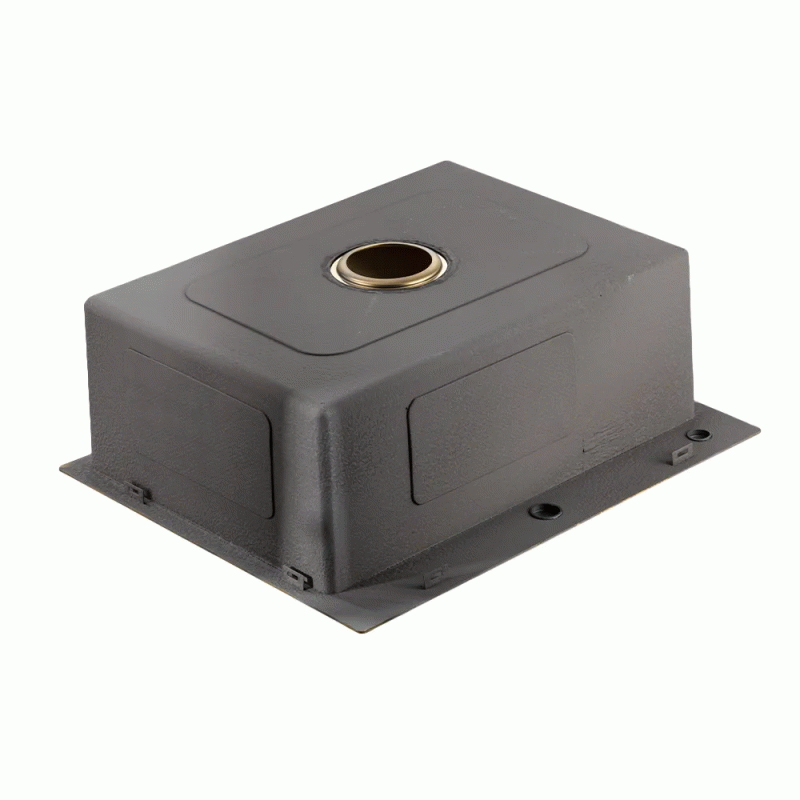 Кухонная мойка GAPPO GS6050-3 накладная 600x500 мм, нержавеющая сталь, золото