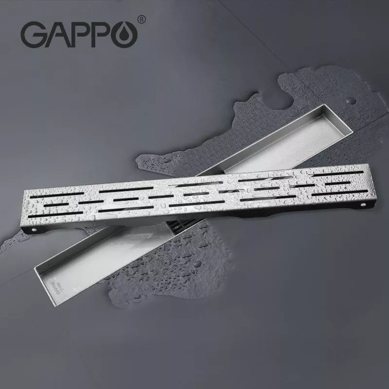 Душевой трап GAPPO G87007-1, 70х700 мм, нержавеющая сталь.