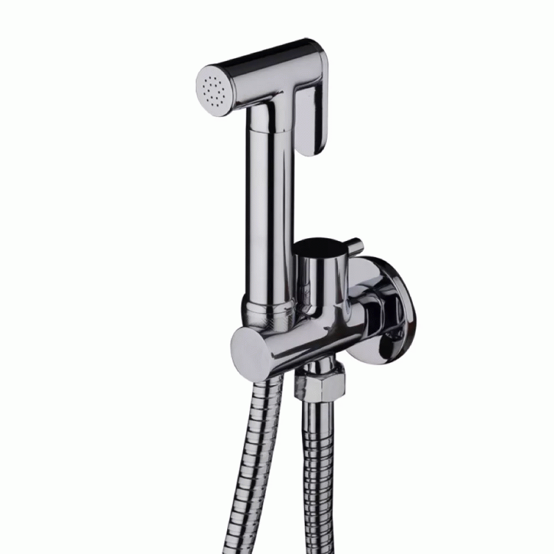 Гигиенический душ моно Frap F7501, хром