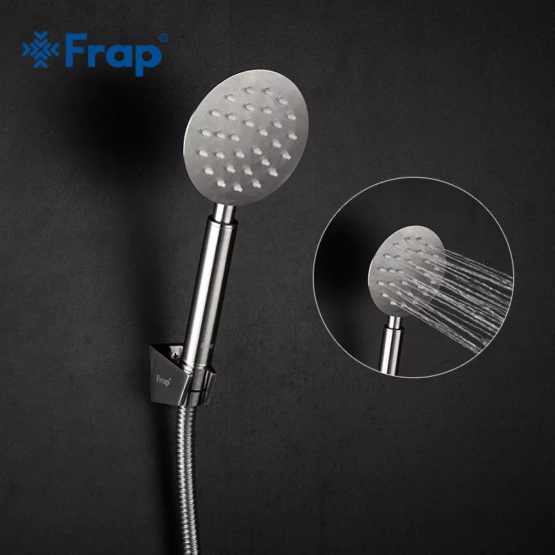 Душевый гарнитур Frap F8016, нержавеющая сталь, 66 см