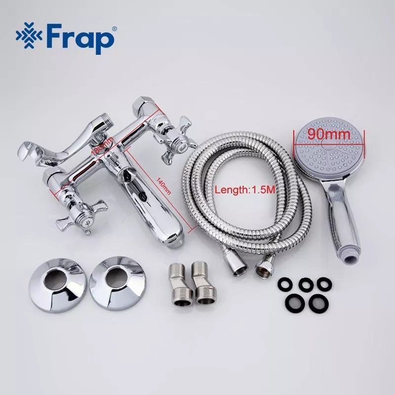 Змішувач для ванни Frap F3024, хром