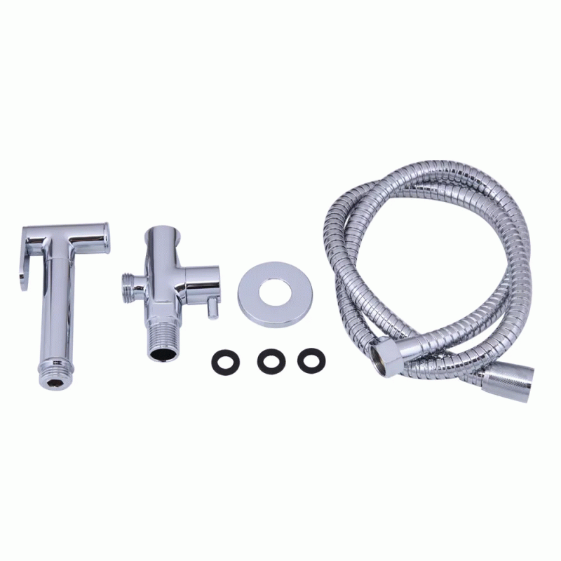 Гигиенический душ моно Frap F7501, хром