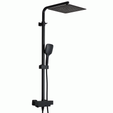Душевая система GAPPO G2417-60 термостат, излив - переключатель на лейку, черный
