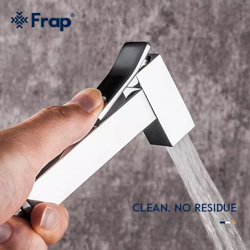 Гигиенический душ Frap F7512 с бумагодержателем, хром