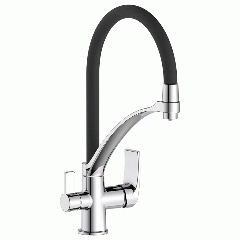 Смеситель для кухни Frap F4369 на две воды