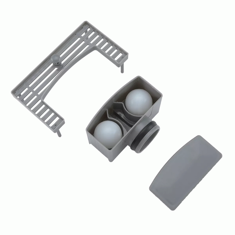 Душевой трап из нержавеющей стали GAPPO G86007-39 (Gungrey) 70*600мм