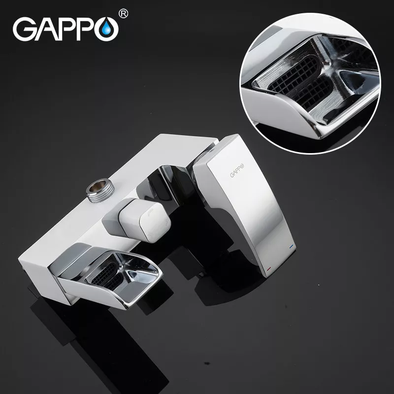 Душова система GAPPO G2407-30, білий/хром