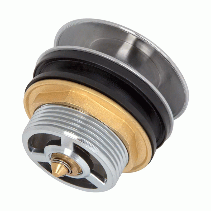 Донный клапан ITAL HF1056, автомат, Ø70мм 1 1/2", латунь, хром