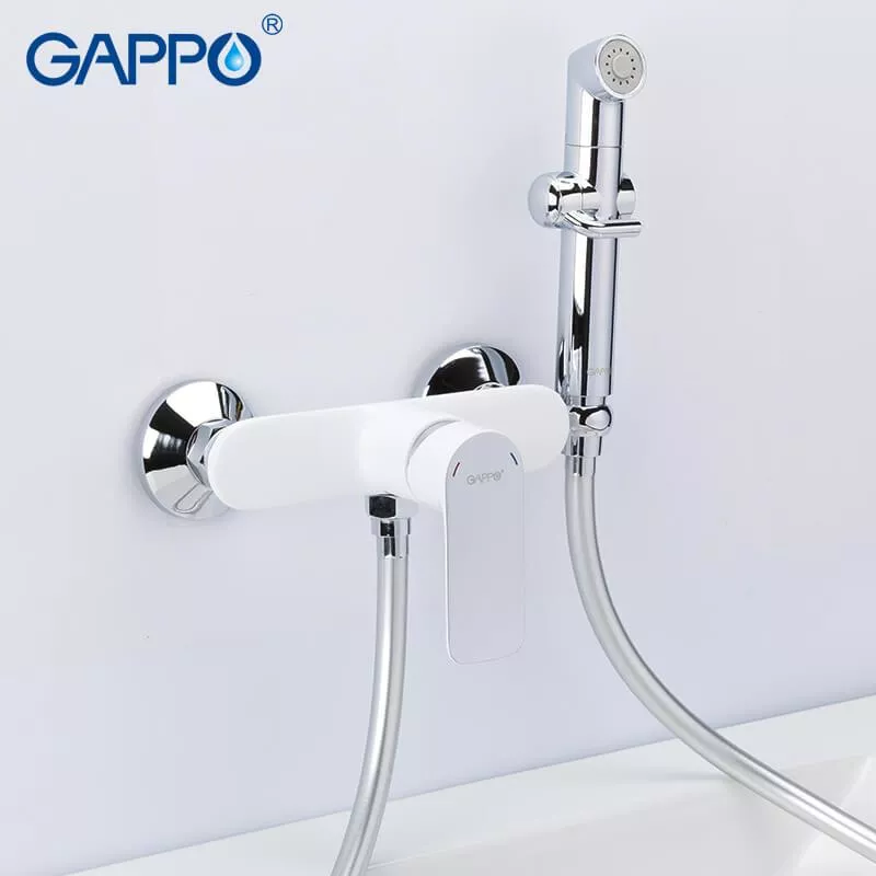 Гигиенический душ GAPPO G2048-8, белый/хром