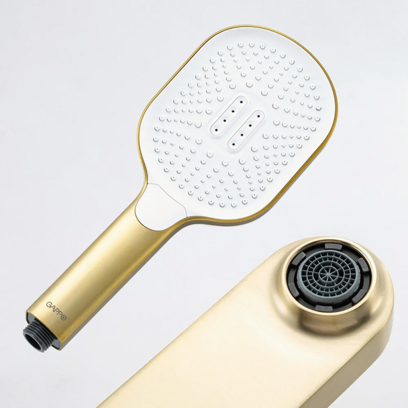  Смеситель в ванну с душем Gappo G3210-3 золото