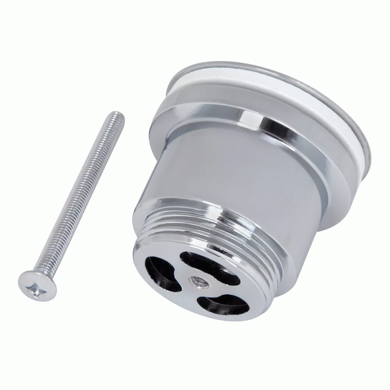 Донний клапан WEZER WHR 103, автомат, Ø63мм 1 1/4", хром