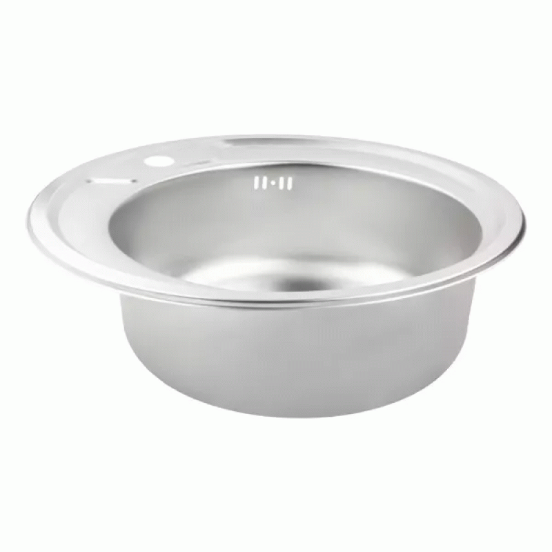 Кухонная мойка WEZER 490(08) Decor 490x180 мм + сифон