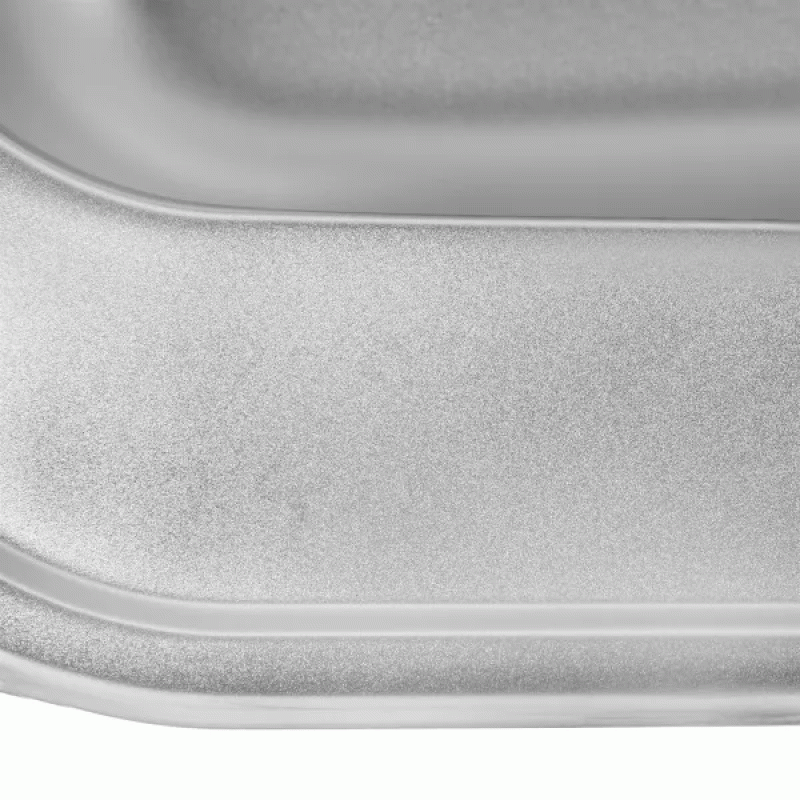 Кухонная мойка WEZER 4947(08) Satin 490x470x180 мм + сифон