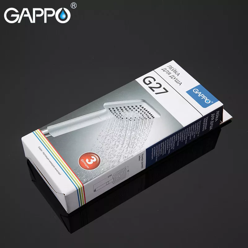 Ручной душ GAPPO G27, 3-режим, белый