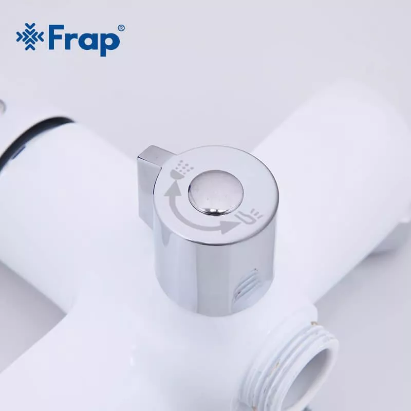 Смеситель для ванны Frap F2234, белый/хром