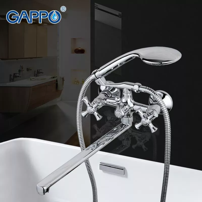 Смеситель для ванны GAPPO G2242, хром