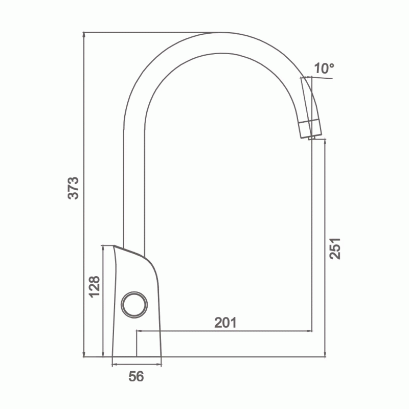 Смеситель для кухни с подключением фильтра GAPPO G4303-8, белый/хром