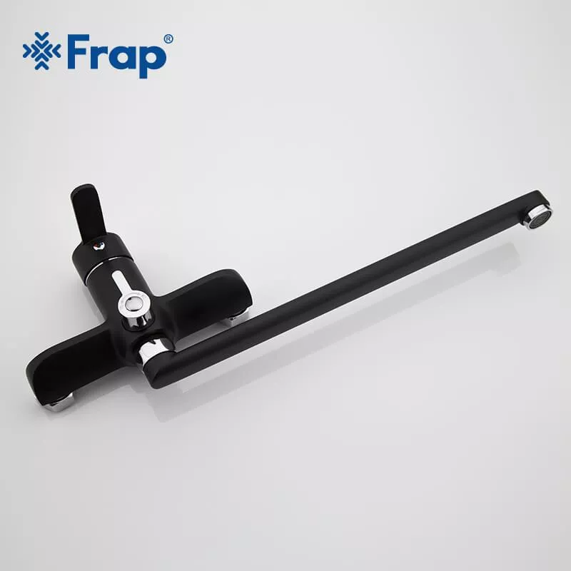 Смеситель для ванны Frap F2242, черный/хром