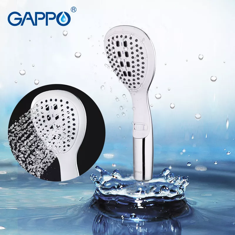 Лейка для душа GAPPO G25, 2-режим, белый