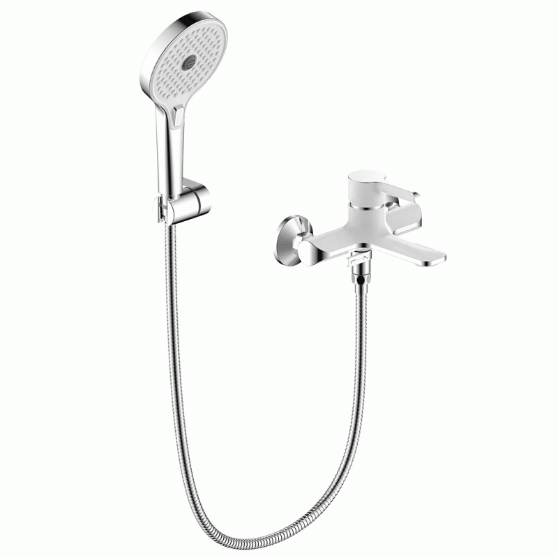 Смеситель для ванны GAPPO G3203-8, белый/хром
