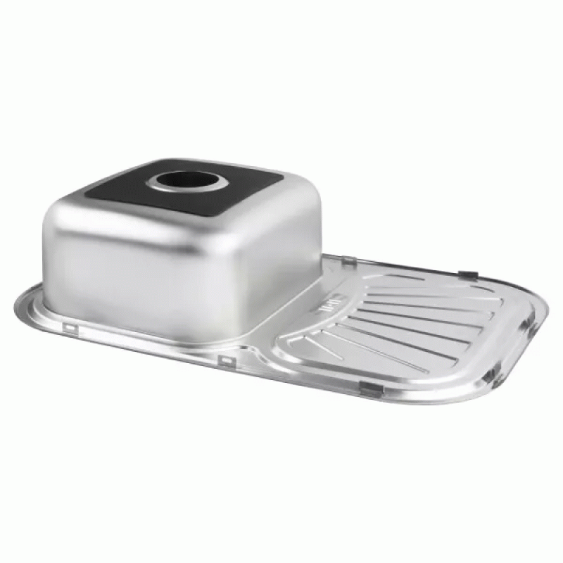 Кухонна мийка WEZER 7549(08) Satin 750x490x180 мм + сифон