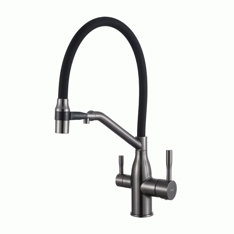 Смеситель для кухни под фильтр Frap F4397-9 с гибким изливом