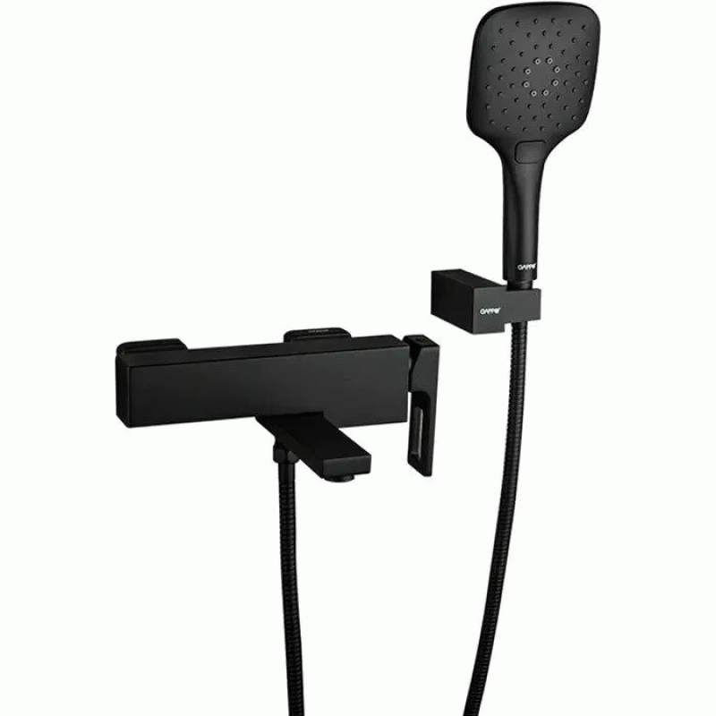 Смеситель для ванны GAPPO G3217-6, черный