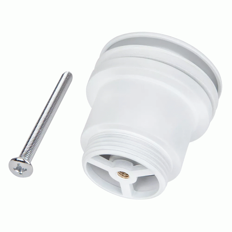 Донный клапан ITAL HF1083-WPM, автомат, Ø63мм 1 1/4", латунь, белый