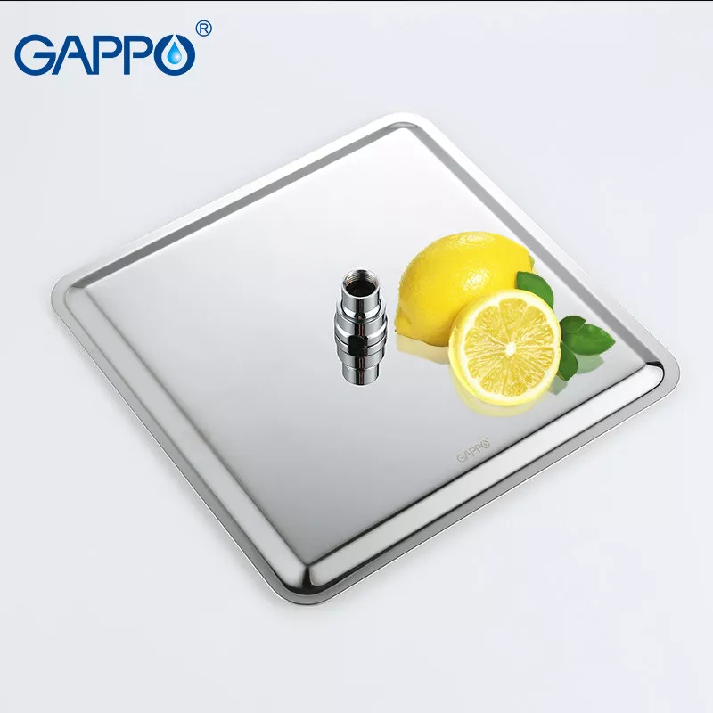 Душевая система GAPPO G2407, излив - переключатель на лейку, хром