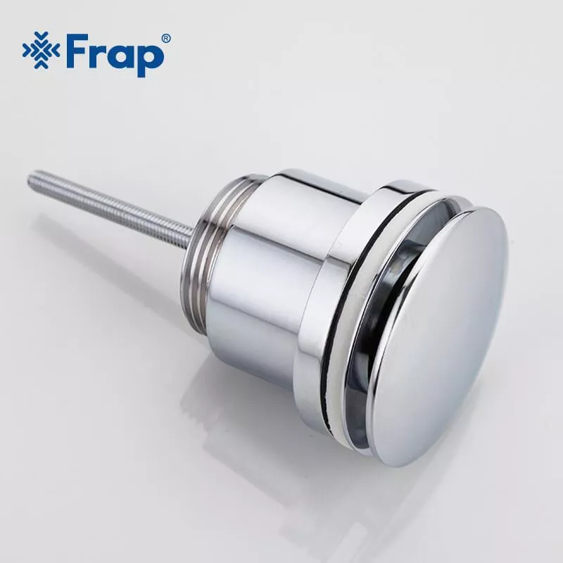 Донный клапан Frap F62, автомат, 1 1/4", хром