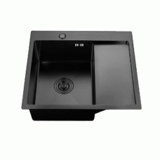 Мийка для кухні ITAL 580x510x215мм (3.0/0.8 мм) ID 5851 L-B PVD Black