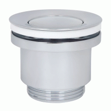 Донный клапан WEZER WHR 103, автомат, Ø63мм 1 1/4", хром