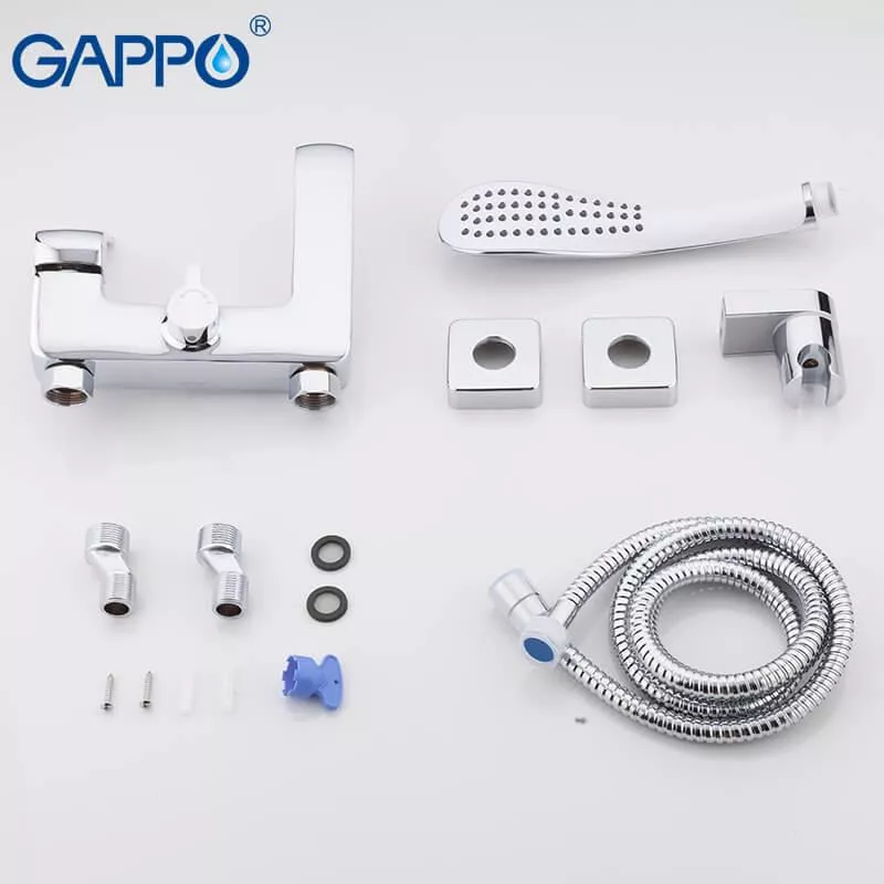 Змішувач для ванни GAPPO G3250-8, хром